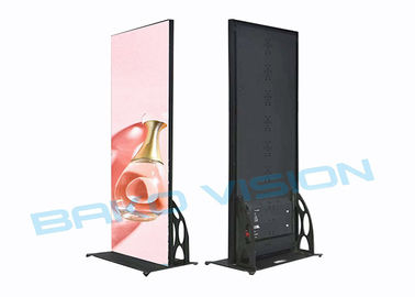 Floor Standing Indoor LED Poster P2.5 640X1920mm Energy Saving Extremely Thin / Light