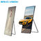 Stand Indoor Full Color Poster LED Display P2.5 P3 Slim Lightweight 1000 Nits