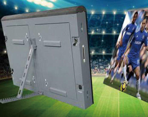 P10 Stadium Sports Perimeter Layar LED Kecepatan Refresh Tinggi